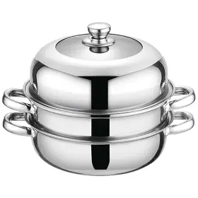 2023pot-11in Jmteea Steamer Pot For Cooking Stainless Steel 11 Inch Steam Pots With L