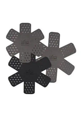 89498 John Ritzenthaler Co. 3-piece Set Cookware Protectors Black/grey 3 Count