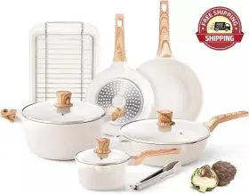 Juego De Art Culos Esenciales Para Hornear O Asar 445014246298 Ollas Y Sartenes Granito Antiadherentes Utensilios Set Cocina