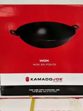 Kamado Joe 811738021317 Cast Iron Wok