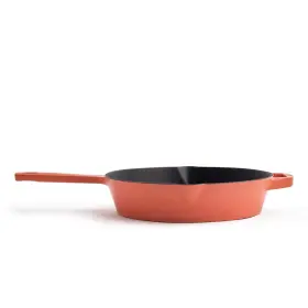 Kana Lifestyle 628235873314 Milo 10-inch Enameled Cast Iron Skillet Nonstick Pre-seasoned Grill