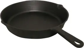 King Kooker 081795568104 10 Inch Seasoned Cast Iron Skillet