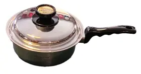 Ka002-pc Kitchen Craft Waterless Cookware 2 Quart Saucepan With Lid 9.25in Dia
