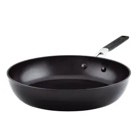 Kitchenaid 051153848025 12.25 Inch Hard Anodized Nonstick Skillet Black Oven-safe Cooking Pan