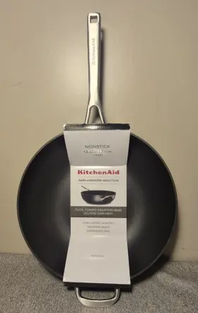 80207-t Kitchenaid Hard-anodized Aluminium 12.25 Inch Induction Non-stick Wok Brand New