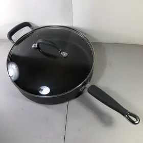 89844475 Kitchenaid Hard Anodized 5 Quart Nonstick Saute Pan With Lid Onyx Black Helper Handle