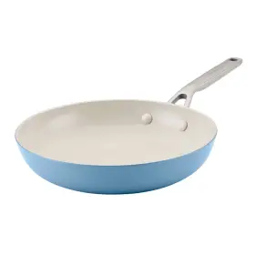 89844482 Kitchenaid Hard Anodized 10 Inch Nonstick Ceramic Frying Pan - Blue Velvet
