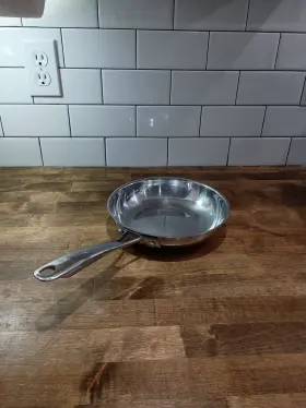 Wq330 Kitchenaid Wq637 Preowned Stainless Steel Induction 8 Inch Frying Pan Skillet