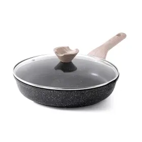 B0f2mpjghd Kordisen 11 Inch Nonstick Frying Pan With Lid Induction All Stovetops Pfoa Free
