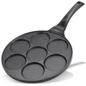 7-mold Kretaely 708111536158 Nonstick Pancake Pan Griddle With Design Mini