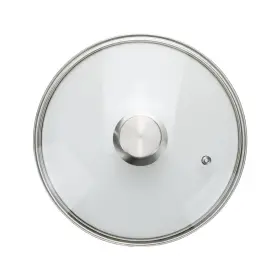 Laplad 798977747256 9 Inch Clear Glass Pot Lid For Frying Pan Replacement Cover Can Withstand 356 F