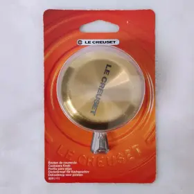 Le Creuset 024147338857 Gold Replacement Cookware Knob Lid Handle Stainless Steel 2.2 Inch F