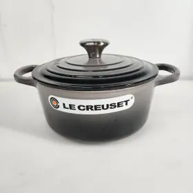 Le Creuset 024147341178 Misty Grey 18cm 7 Inch 2 Quart Fig 18 Knob Cast Iron
