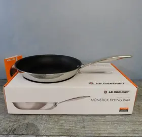 Le Creuset 630870131353 Tri-ply Stainless Steel Nonstick Frying Pan 10 Inch - New