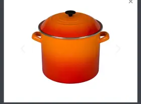 Le Creuset 630870349765 Enamel On Steel 10 Quart Stockpot Flame Orange