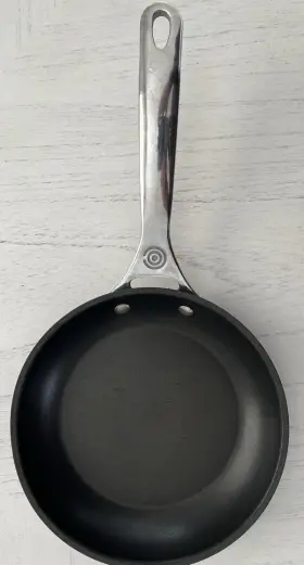 H21043 Le Creuset Toughened Nonstick Pro 8 Inch Deep Fry Pan No Lid