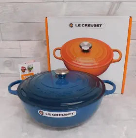 Ls2514-327dss Le Creuset Signature Cast Iron 7.5 Quart Chefs Oven Deep Teal - New