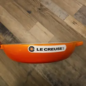 Ls2532-302ss Le Creuset Signature Cast Iron 3.5 Quart Braiser In Volcanique Flame New Without Top