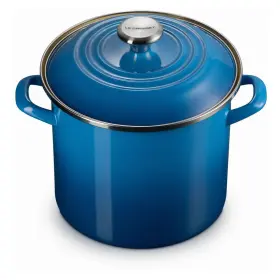 Thek-h-002a-tn442 Le Creuset 8 Quart Marseille Stockpot Enamel Steel With Stainless Kn