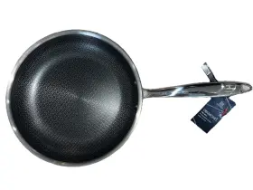 Lexi Home 860002055732 10 Inch Diamond Skillet Tri-ply Stainless Steel Non-stick Nwt