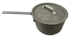 4343 Lincoln Wearever Wear Ever Large Chefs Pot 3 3/4 Quart With Lid No. 1/2 Vintage
