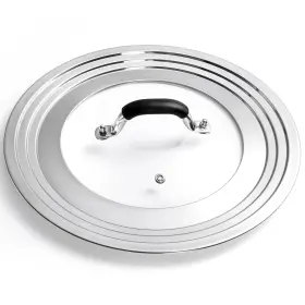 Xxza43 Lnrueg 8.25-12.6 Inch Inches Universal Lid For Pans Pots Pan With Clear Wi