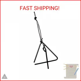 Lodge 075536035208 Chuckwagon Dinner Bell With Striker Black