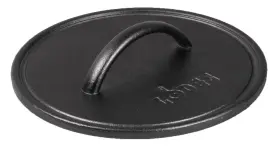 Lodge 075536336015 Ast Iron Round Grill Press