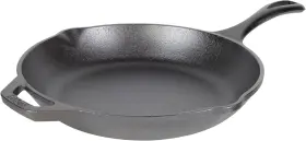 Lodge 075536393902 Cast Iron Chef Collection Skillet Pre-seasoned - 10 In Red