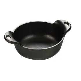 Lodge 075536800509 Cast Iron Mini Serving Bowl 12 Ounce