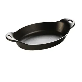 Lodge 075536801100 36 Ounce Cast Iron Oval Serving Dish