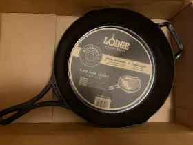 Bl39sk Lodge Blacklock Triple Seasoned Cast Iron Skillet 12 Inch 30.4cm 1896