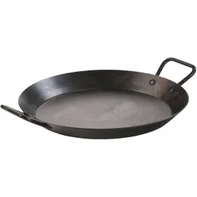 Crs15 Lodge 15 Inch Black Carbon Steel Non-stick Fry Pan 075536551500