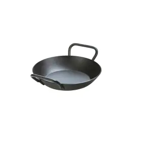 Crs8dlh Lodge 8 Inch Seasoned Carbon Steel Dual Handle Pan
