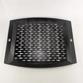 L15rcgt Lodge Cast Iron Grill Topper Pan For Outdoor Grilling Or Open Fire 15 X 12 Inch