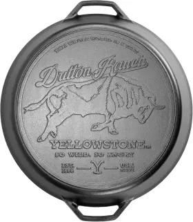 L17skyw Lodge Yellowstone - 17 Inch Skillet Black