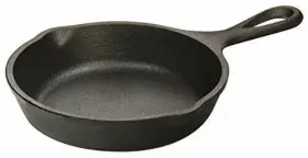 L5ms3 Lodge L5ms Cast Iron 5 Inch Mini Skillet Aka Round Miniature Frying Pan