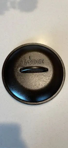 L8ic3 Lodge Logic Cast Iron Lid 10.25 Inch For Kettle Size 8