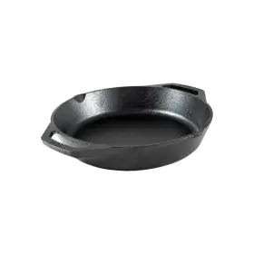 L8skl Lodge Round Cast Iron Pan Seasoned For Use On Grill Or In Oven Usa Made 10.25
