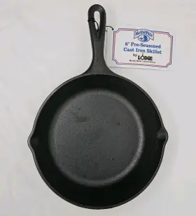 Lodge Manufacturing Co 013300001103 Rare New Martha White 8 Inch Cast Iron Skillet 1990s Limited Edition