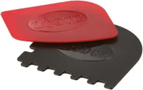 Lodge Manufacturing Company 313102987989 Scrapercombo Pan And Grill Scraper Set Of 2