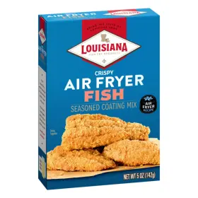 Louisiana Fish Fry Products 039156006802 Air Fryer Seasoned Coating Mix For 5 Ounce Pack Of 1