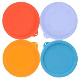Kflid-m4-lcc Luvcosy 2 Cup Silicone Replacement Lids Storage Cover For Pyrex 7200-pc Glass Bowls