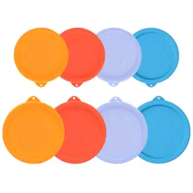 Kflid-sm8-lcb Luvcosy 1 Cup 2 Round Silicone Replacement Lids For Pyrex 7202pc 7200pc