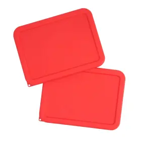 Lckblid-anchor-re-s2 Luvcosy 3 Cup Rectangle Silicone Storage Cover Lids Replacement For Anchor Hocking Glass