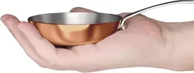 Mcmsp1002-cp Macevia Mini Sauce Pan Copper Stainless Steel 0.12 Quart/4 Inch