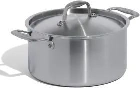 Cook-6l-stk-iss Made In Cookware - 6 Quart Stainless Steel Stock Pot With Lid 5 Ply
