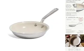 Cook-8-fry-cc-r2 Made In Cookware - Ceramic Non Stick Frying Pan 8 Inch Stainless Handle