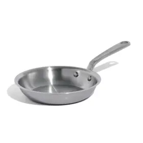 Cook-8-fry-iss Made In Cookware 8inch Stainless Steel Frying Pan 5 Ply Clad Professional Cook