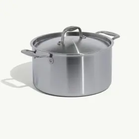Cook-8l-stk-iss Made In Cookware 8 Quart Stainless Steel Stock Pot With Lid 5 Ply Clad